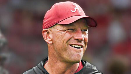 Alabama coach Kalen DeBoer
